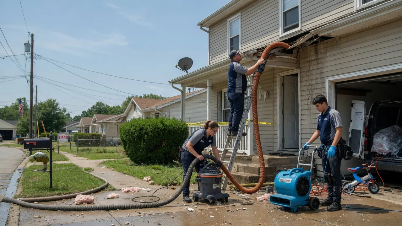 Water Damage Restoration in New Sharon, IA near me
